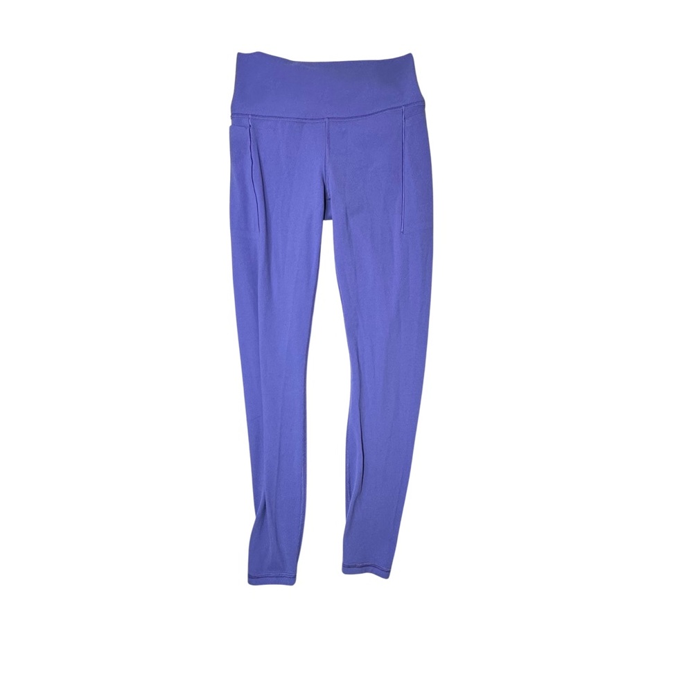 ATHLETA Transcend Stash Tight Purple Women’s Workout Active Legging Size S 25”
